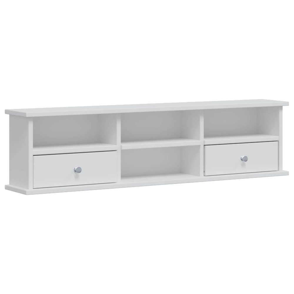 Produktbild för Skrivbordsset FAUSKE 3 pcs Vit 100 x 50 x 103,5 cm
