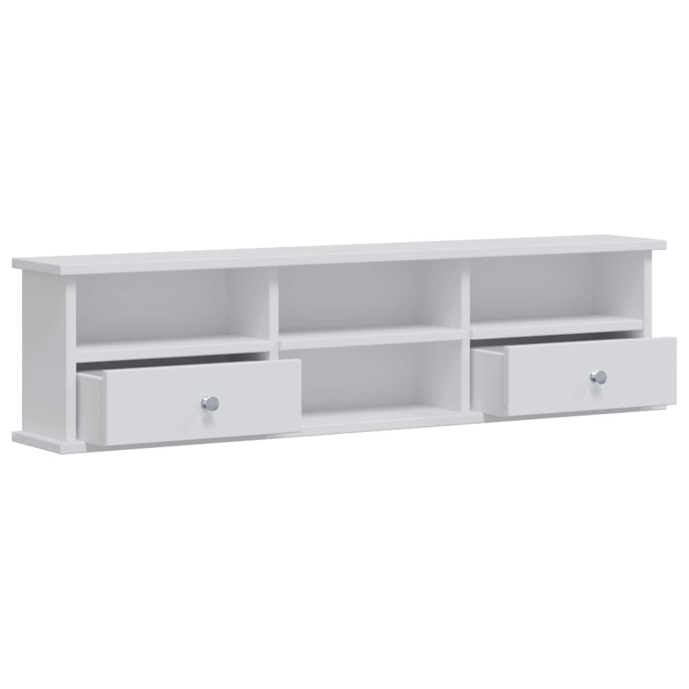 Produktbild för Skrivbordsset FAUSKE 3 pcs Vit 100 x 50 x 103,5 cm