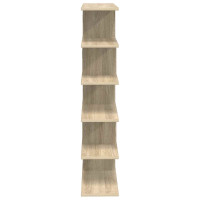 Produktbild för Vägg hylla Sonoma-ek 70 x 20 x 100 cm Konstruerat trä