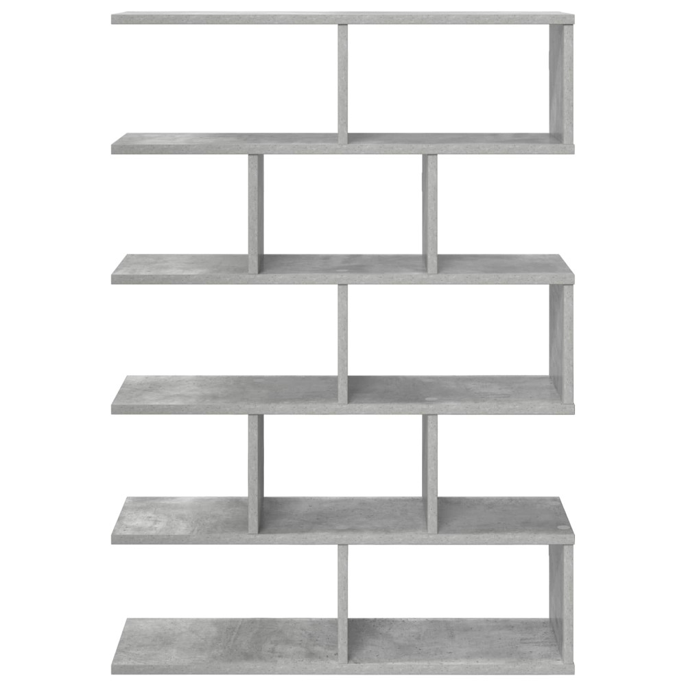 Produktbild för Vägg hylla Betonggrå 70 x 20 x 100 cm Konstruerat trä