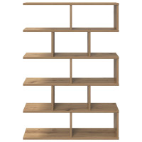 Produktbild för Vägg hylla Artisan-ek 70 x 20 x 100 cm Konstruerat trä