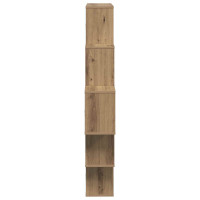 Produktbild för Vägg hylla Artisan-ek 120 x 20 x 136 cm Konstruerat trä