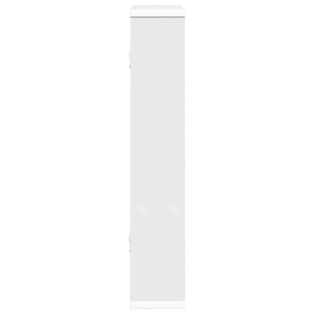 Produktbild för Vägg hylla Vit 60 x 11 x 60 cm Konstruerat trä