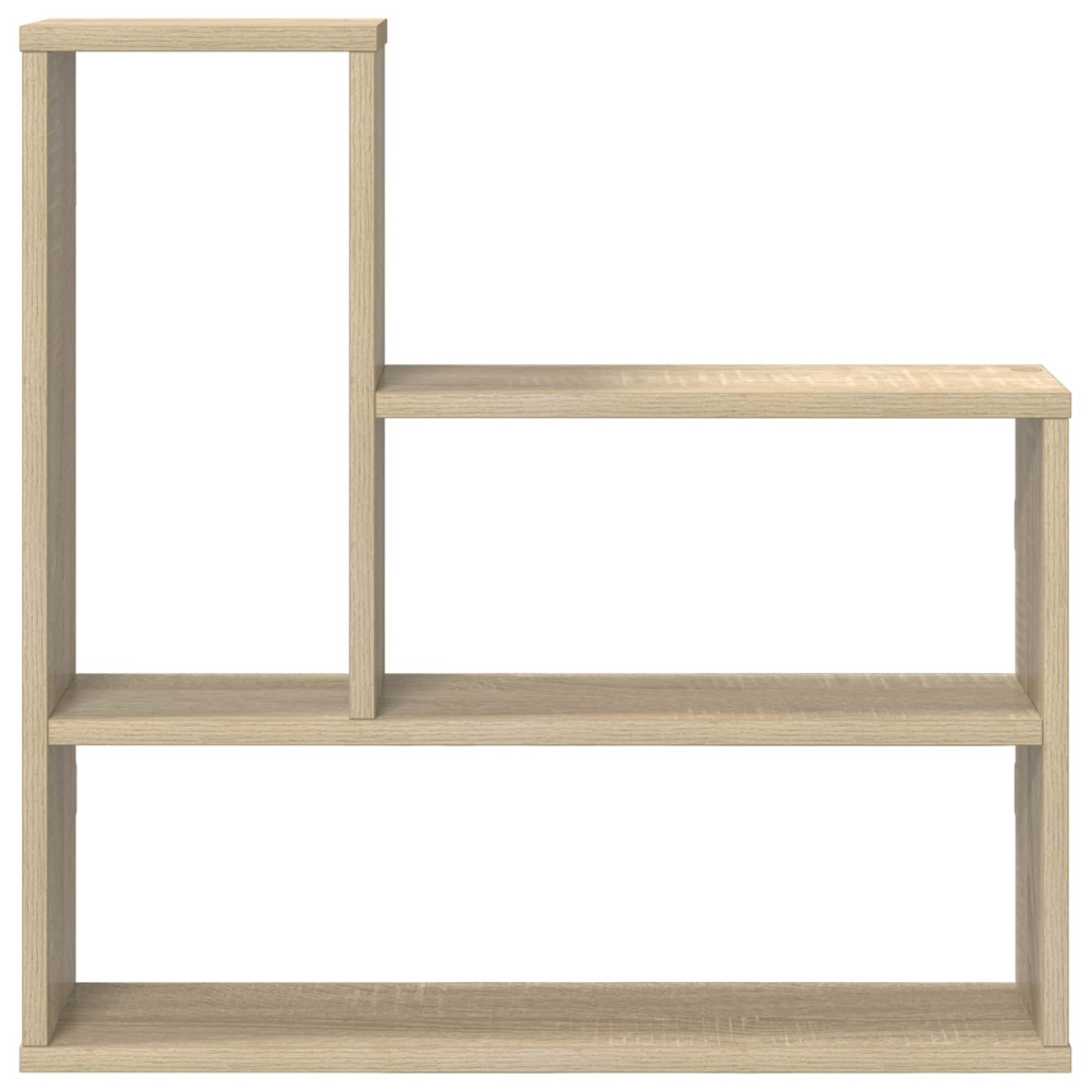 Produktbild för Vägg hylla Sonoma-ek 60 x 11 x 60 cm Konstruerat trä
