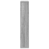 Produktbild för Vägg hylla Grå Sonoma 60 x 11 x 60 cm Konstruerat trä