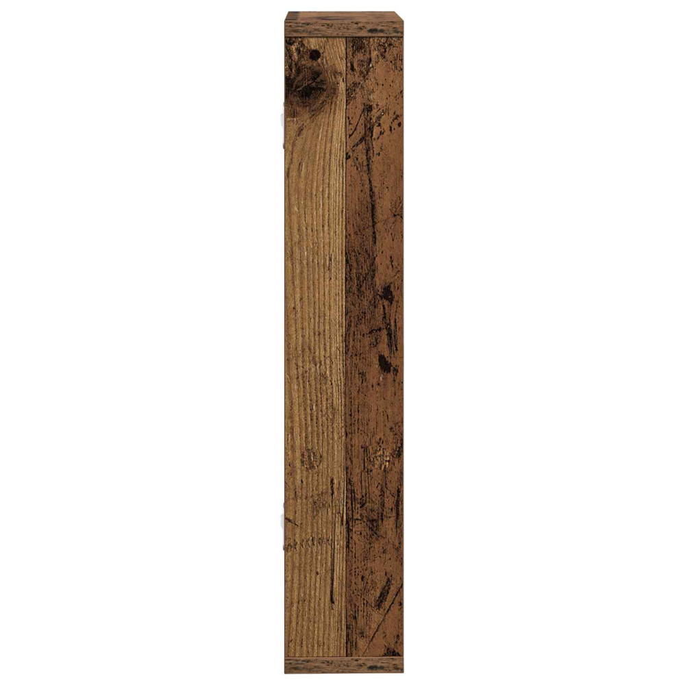 Produktbild för Vägg hylla Gammalt trä 60 x 11 x 60 cm Konstruerat trä
