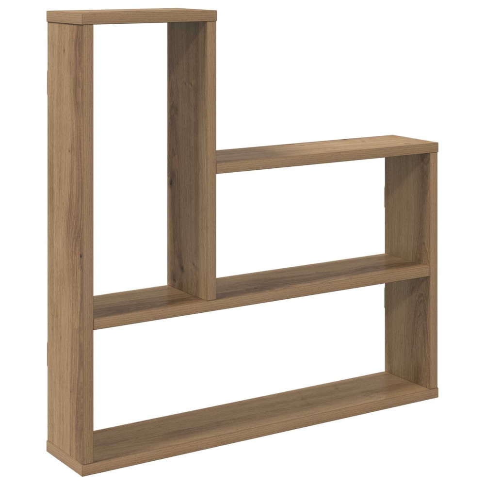 Produktbild för Vägg hylla Artisan-ek 60 x 11 x 60 cm Konstruerat trä