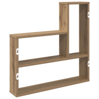 Produktbild för Vägg hylla Artisan-ek 60 x 11 x 60 cm Konstruerat trä