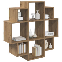 Produktbild för Vägg hylla Artisan-ek 90 x 25 x 90 cm Konstruerat trä