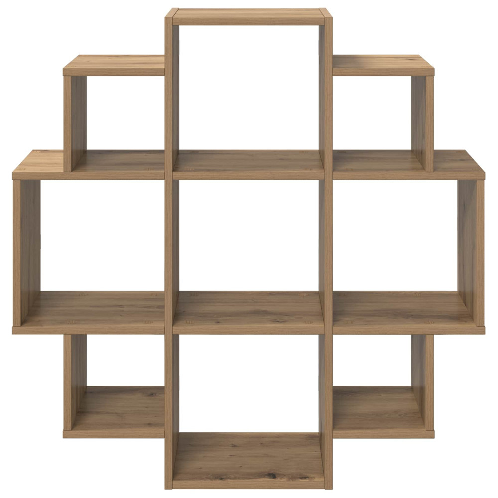Produktbild för Vägg hylla Artisan-ek 90 x 25 x 90 cm Konstruerat trä