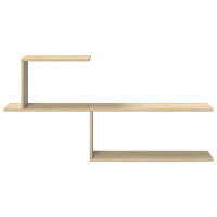 Produktbild för Vägg hylla Sonoma-ek 122 x 18 x 60 cm Konstruerat trä