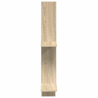 Produktbild för Vägg hylla Sonoma-ek 61 x 15 x 102 cm Konstruerat trä