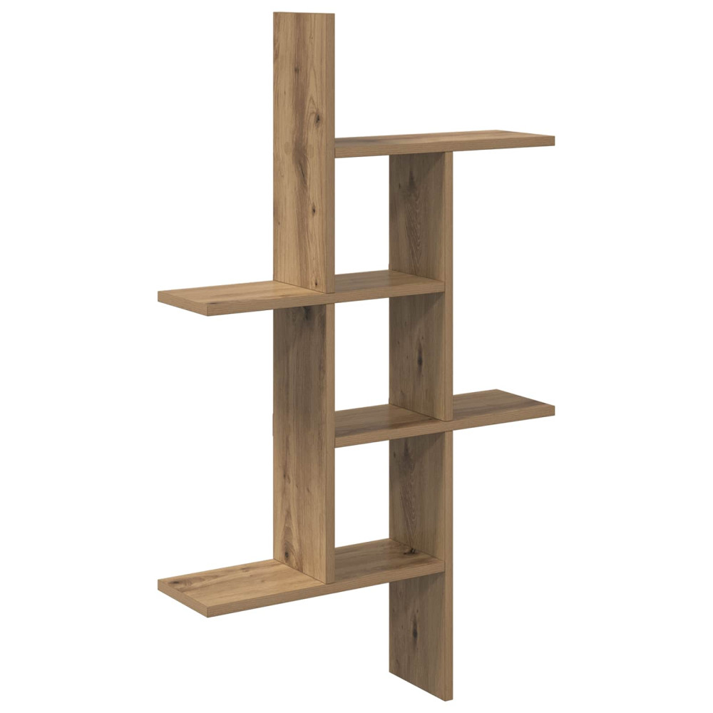 Produktbild för Vägg hylla Artisan-ek 61 x 15 x 102 cm Konstruerat trä
