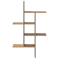 Produktbild för Vägg hylla Artisan-ek 61 x 15 x 102 cm Konstruerat trä