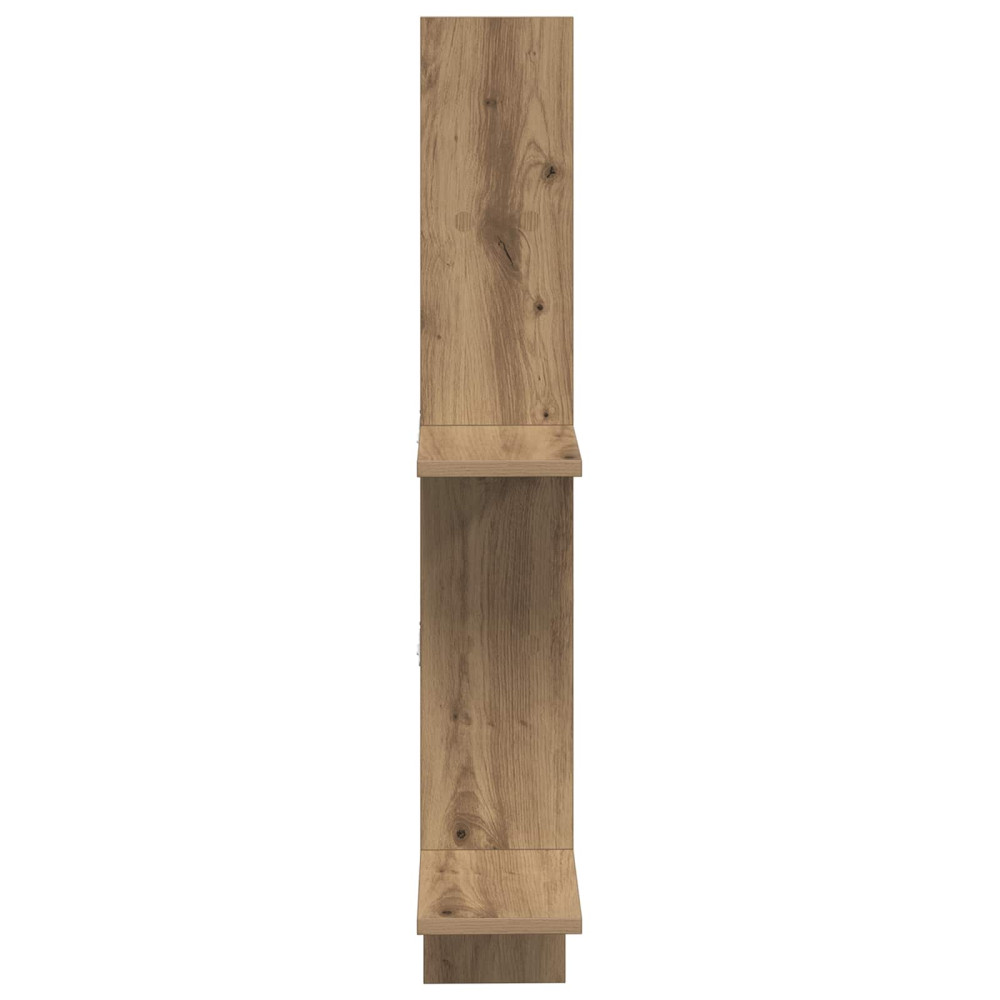 Produktbild för Vägg hylla Artisan-ek 61 x 15 x 102 cm Konstruerat trä