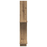 Produktbild för Vägg hylla Artisan-ek 61 x 15 x 102 cm Konstruerat trä