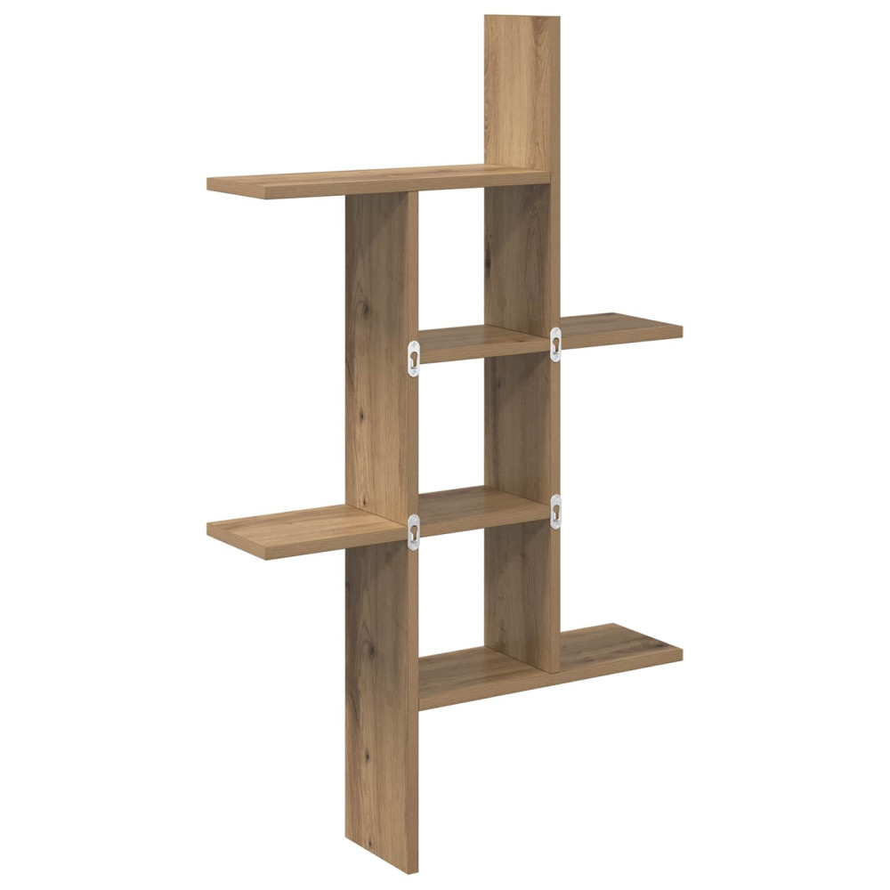 Produktbild för Vägg hylla Artisan-ek 61 x 15 x 102 cm Konstruerat trä