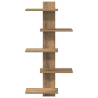 Produktbild för Väggflytande Hylla Artisan-ek 48,5 x 15 x 101 cm