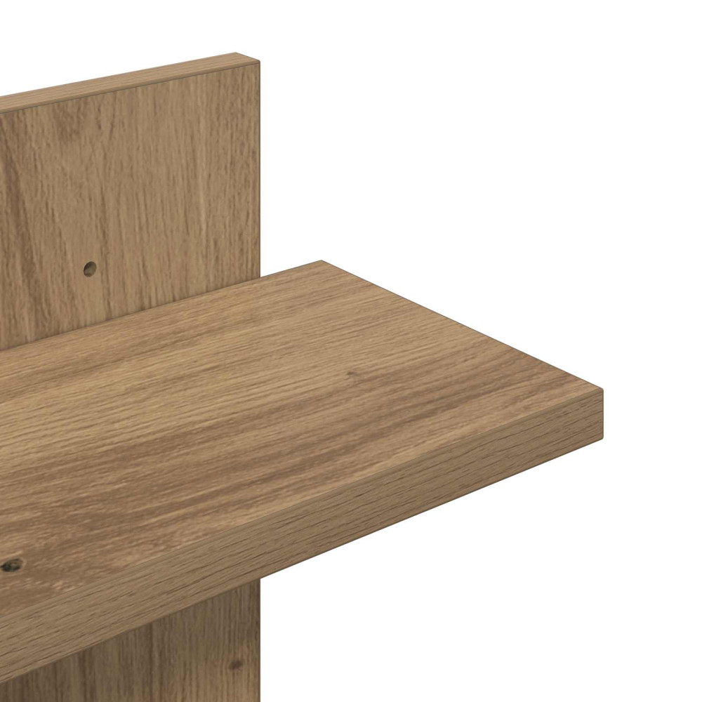 Produktbild för Väggflytande Hylla Artisan-ek 48,5 x 15 x 101 cm