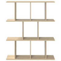 Produktbild för Vägg hylla Sonoma-ek 80 x 20 x 96 cm Konstruerat trä