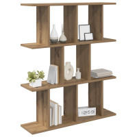 Produktbild för Vägg hylla Artisan-ek 80 x 20 x 96 cm Konstruerat trä