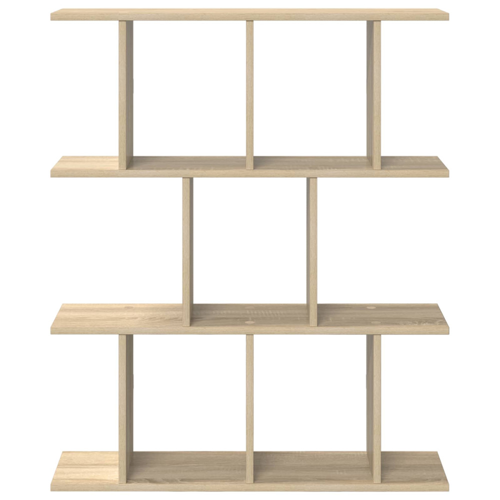 Produktbild för Vägg hylla Sonoma-ek 102 x 20 x 96 cm Konstruerat trä