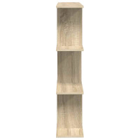 Produktbild för Vägg hylla Sonoma-ek 102 x 20 x 96 cm Konstruerat trä
