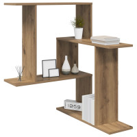 Produktbild för Vägg hylla Artisan-ek 67 x 67 x 87 cm Konstruerat trä