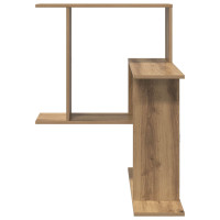 Produktbild för Vägg hylla Artisan-ek 67 x 67 x 87 cm Konstruerat trä