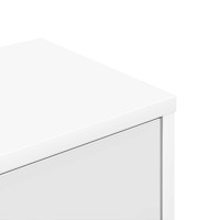 Produktbild för Väggkrokhylla Vit 48 x 48 x 120 cm Konstruerat trä