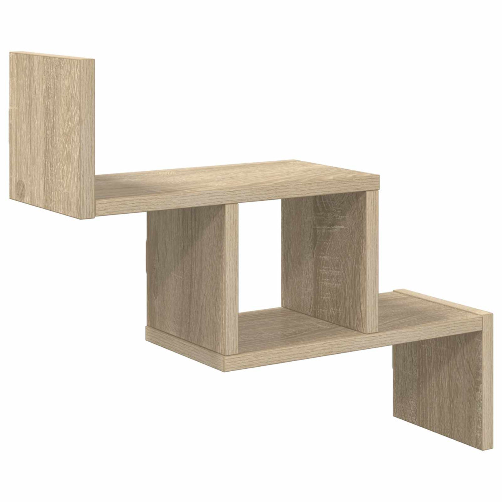 Produktbild för Vägg hylla Sonoma-ek 48 x 15 x 42 cm Konstruerat trä