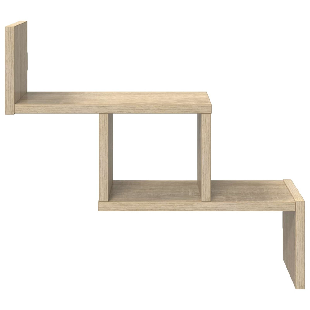 Produktbild för Vägg hylla Sonoma-ek 48 x 15 x 42 cm Konstruerat trä