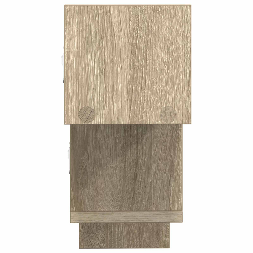 Produktbild för Vägg hylla Sonoma-ek 48 x 15 x 42 cm Konstruerat trä