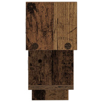 Produktbild för Vägg hylla Gammalt trä 48 x 15 x 42 cm Konstruerat trä