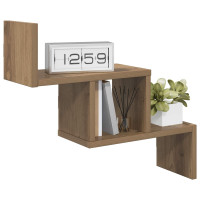 Produktbild för Vägg hylla Artisan-ek 48 x 15 x 42 cm Konstruerat trä