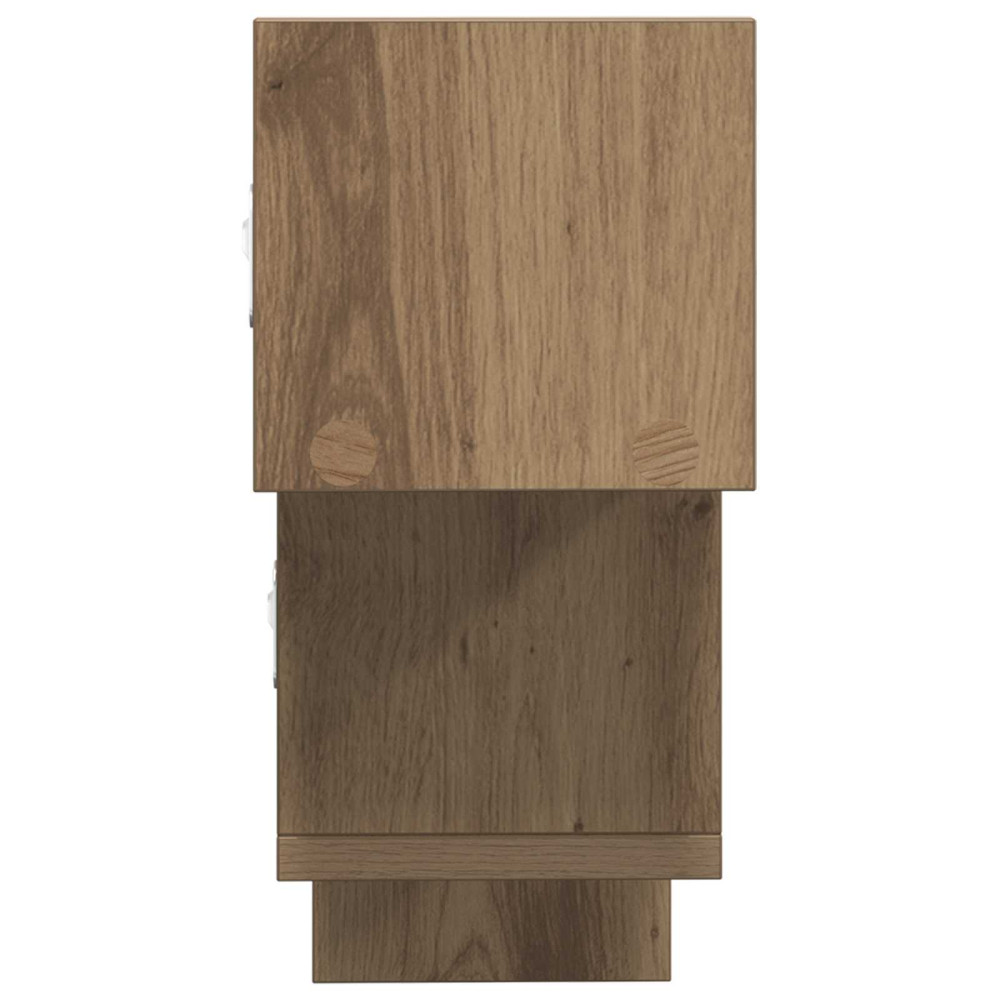 Produktbild för Vägg hylla Artisan-ek 48 x 15 x 42 cm Konstruerat trä