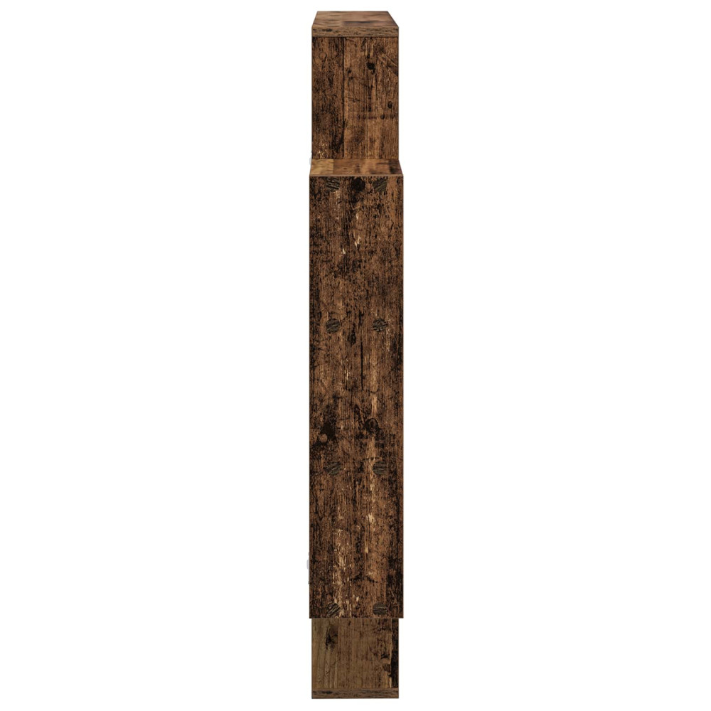 Produktbild för Vägg hylla Gammalt trä 100 x 13 x 100 cm Konstruerat trä