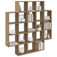 Produktbild för Vägg hylla Artisan-ek 100 x 13 x 100 cm Konstruerat trä
