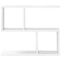 Produktbild för Vägg hylla Vit 60 x 12 x 50,5 cm Konstruerat trä