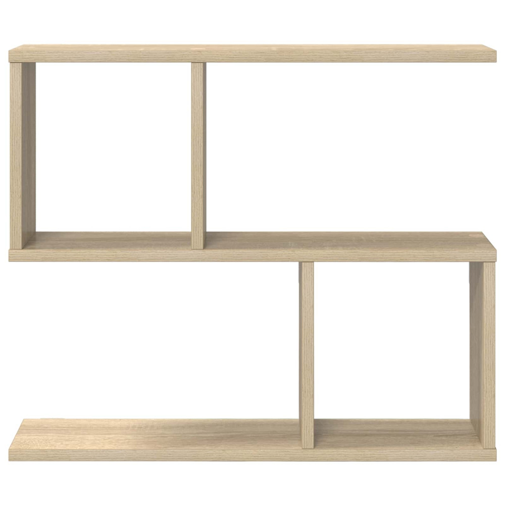 Produktbild för Vägg hylla Sonoma-ek 60 x 12 x 50,5 cm Konstruerat trä