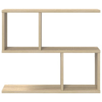 Produktbild för Vägg hylla Sonoma-ek 60 x 12 x 50,5 cm Konstruerat trä
