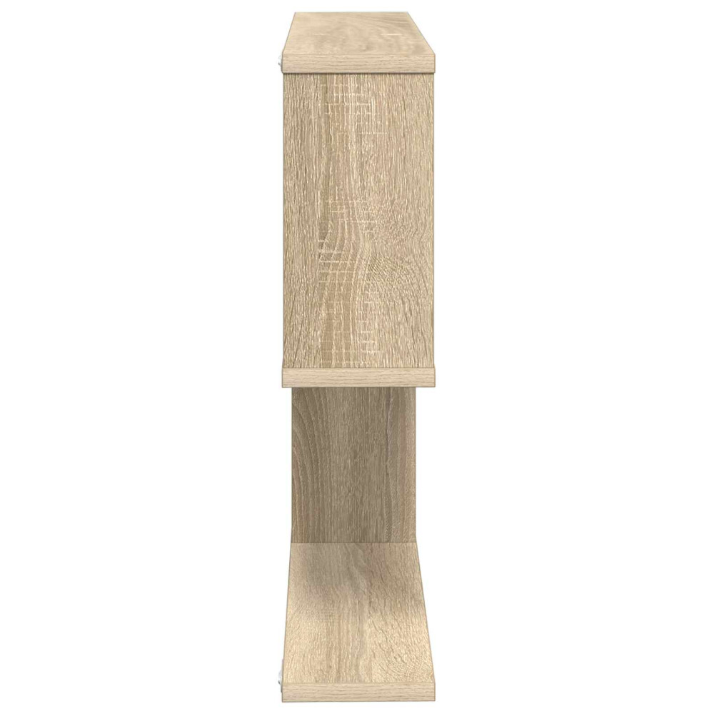 Produktbild för Vägg hylla Sonoma-ek 60 x 12 x 50,5 cm Konstruerat trä