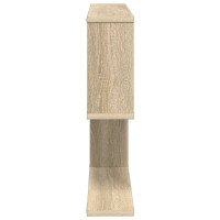 Produktbild för Vägg hylla Sonoma-ek 60 x 12 x 50,5 cm Konstruerat trä