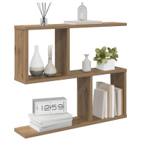 Produktbild för Vägg hylla Artisan-ek 60 x 12 x 50,5 cm Konstruerat trä