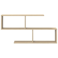 Produktbild för Vägg hylla Sonoma-ek 100 x 12 x 50,5 cm Konstruerat trä