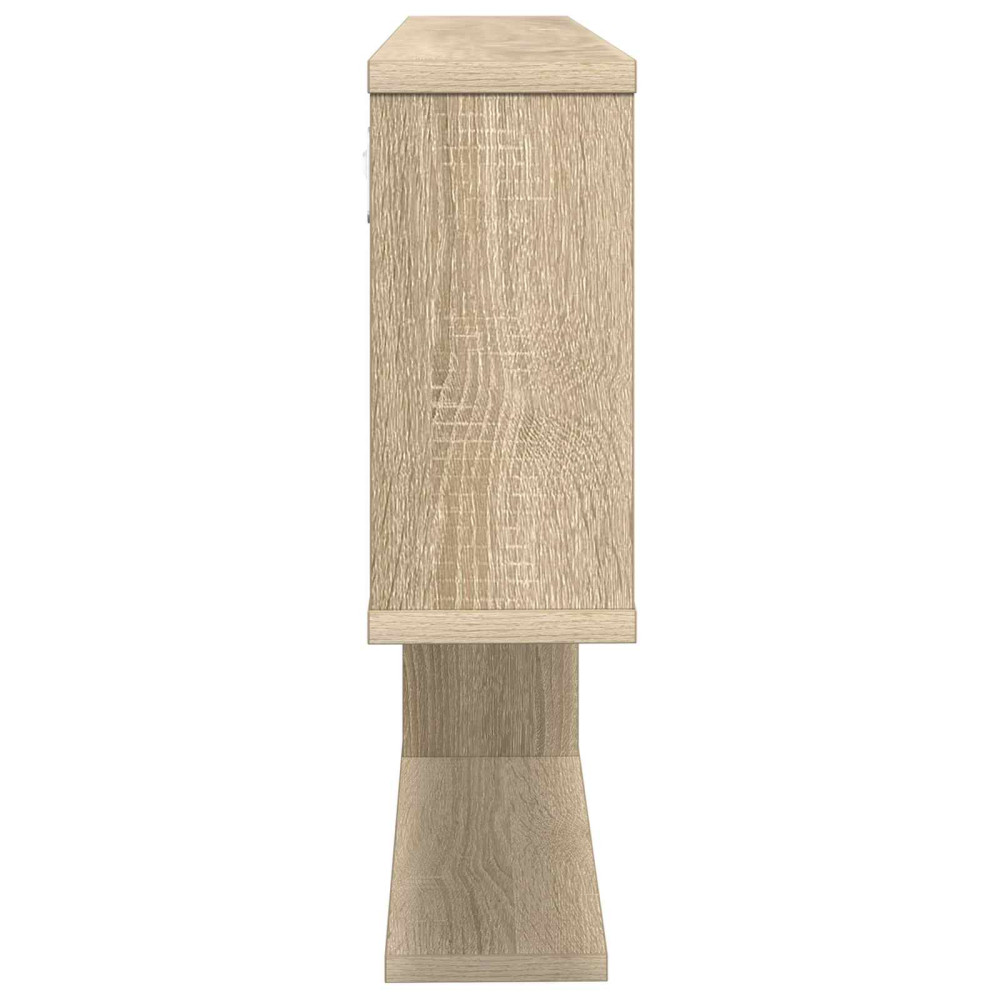 Produktbild för Vägg hylla Sonoma-ek 100 x 12 x 50,5 cm Konstruerat trä