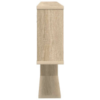 Produktbild för Vägg hylla Sonoma-ek 100 x 12 x 50,5 cm Konstruerat trä