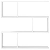 Produktbild för Vägg hylla Vit 80 x 12 x 79,5 cm Konstruerat trä