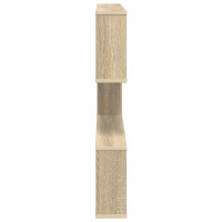 Produktbild för Vägg hylla Sonoma-ek 80 x 12 x 79,5 cm Konstruerat trä