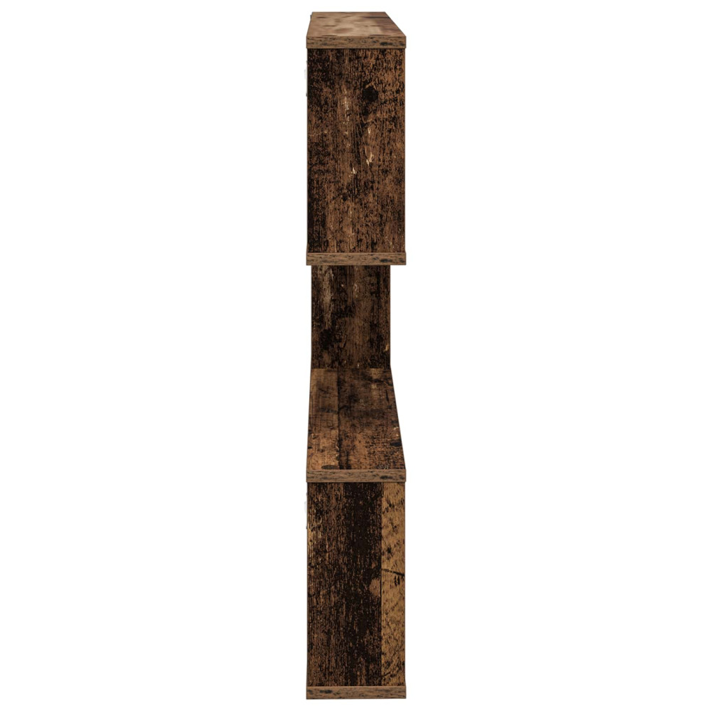 Produktbild för Vägg hylla Gammalt trä 80 x 12 x 79,5 cm Konstruerat trä